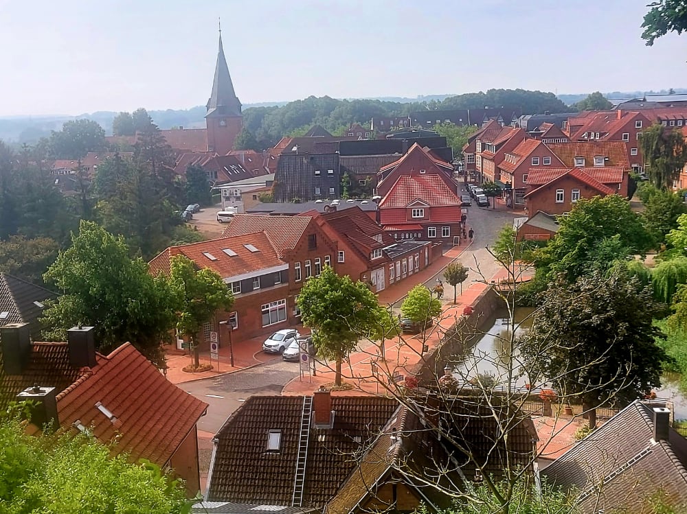 Foto zeigt die Stadt Lütjenburg